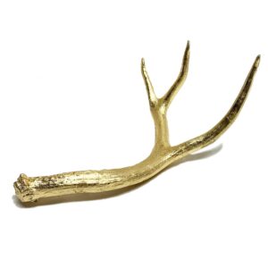 Gold Leaf Deer Antler