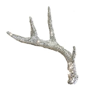 Silver Swarovski Crystal Lux Antler