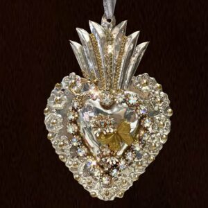Lisa Carrier Sacred Hearts Floral Buterfly