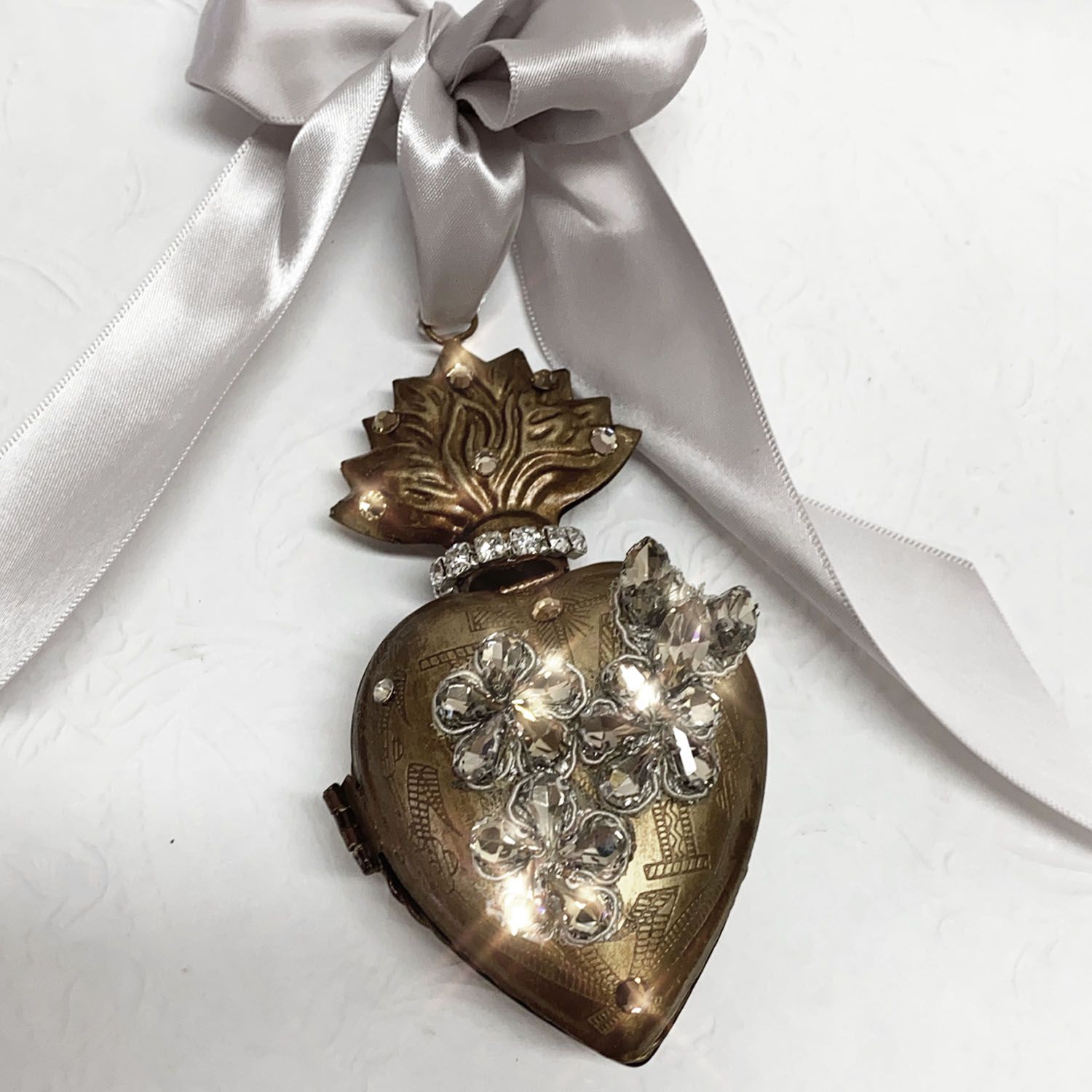 Lisa Carrier Heart Ornament