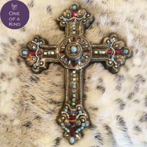 Lisa Carrier Large Baroque Cross