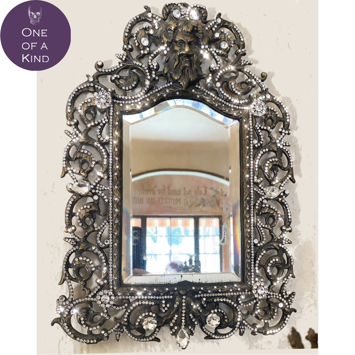 Antique Bronze Mirror - Lisa Carrier Designs