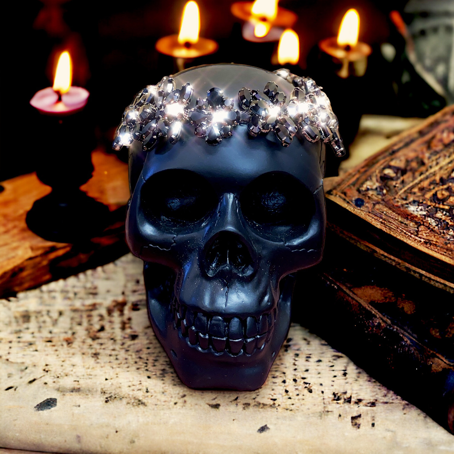 Gothic Skull - Lisa Carrier Designs