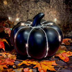 Lisa Carrier Crystal Pumpkin