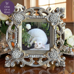 Lisa Carrier Small Filigree Crystal Frame